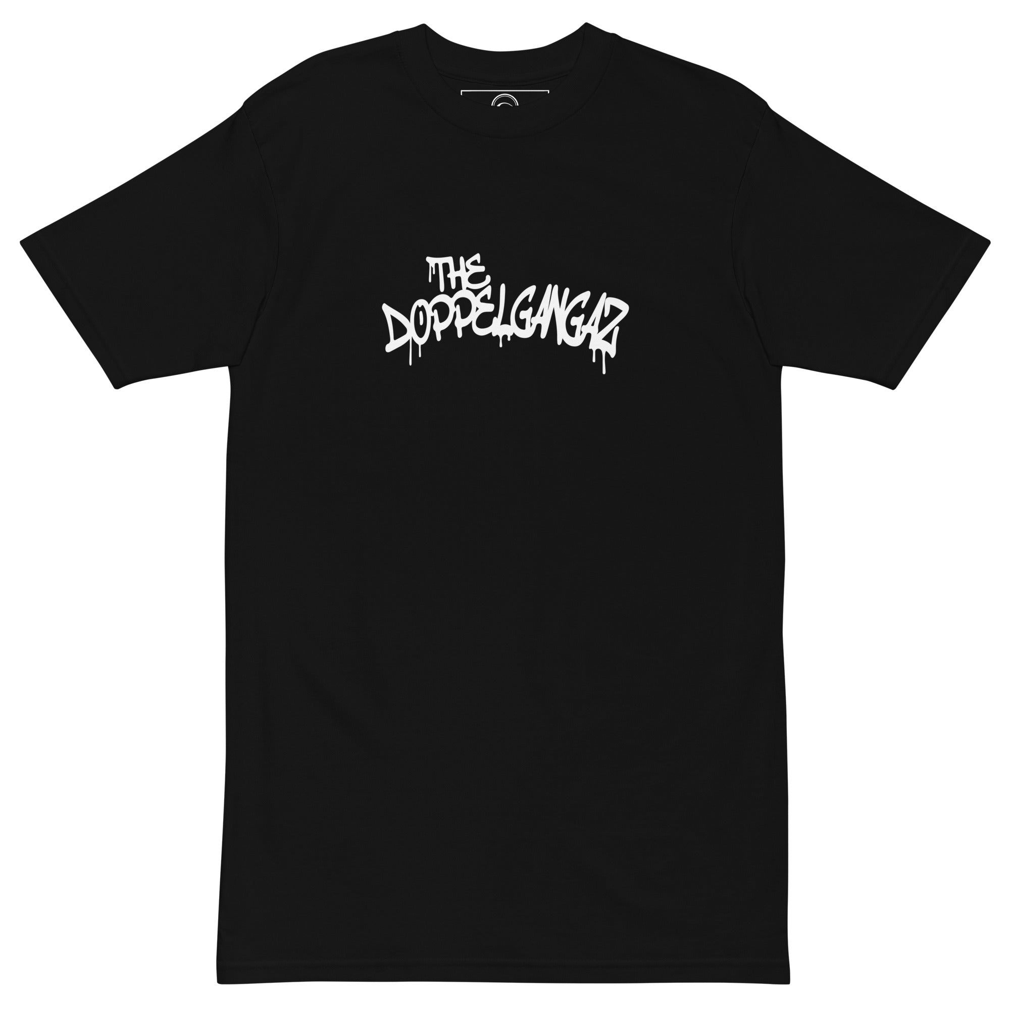Big Tag Tee (Black) – The Doppelgangaz