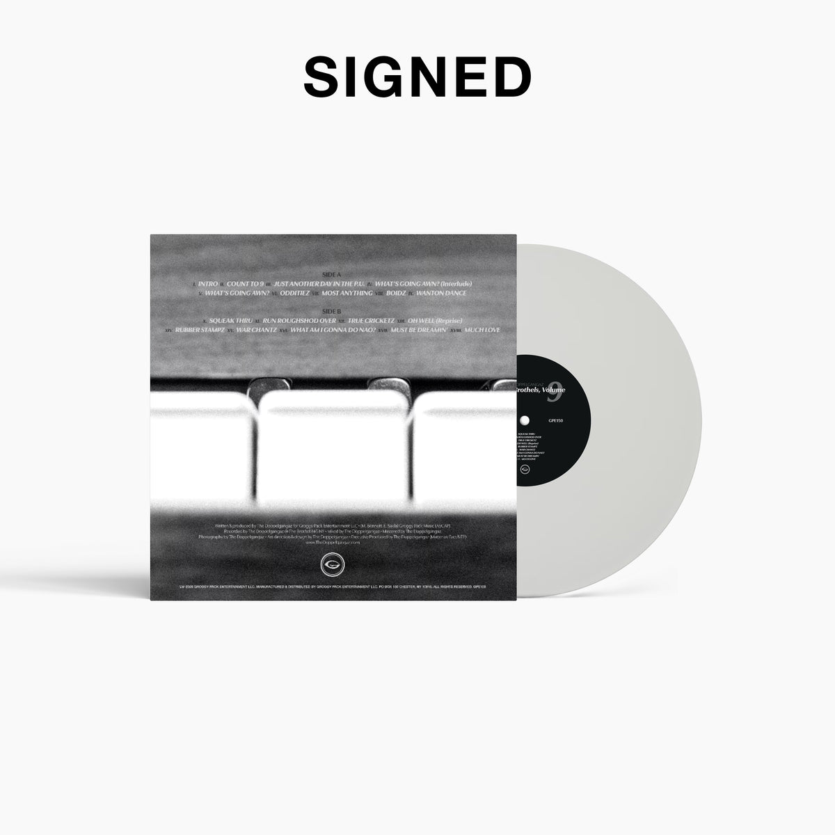 Beats for Brothels, Vol. 9 (White Vinyl) [Signed]