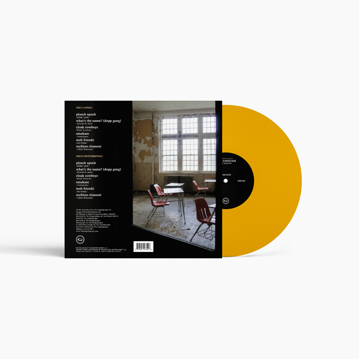Dopp Ganguage (Canary Yellow Vinyl) PREORDER