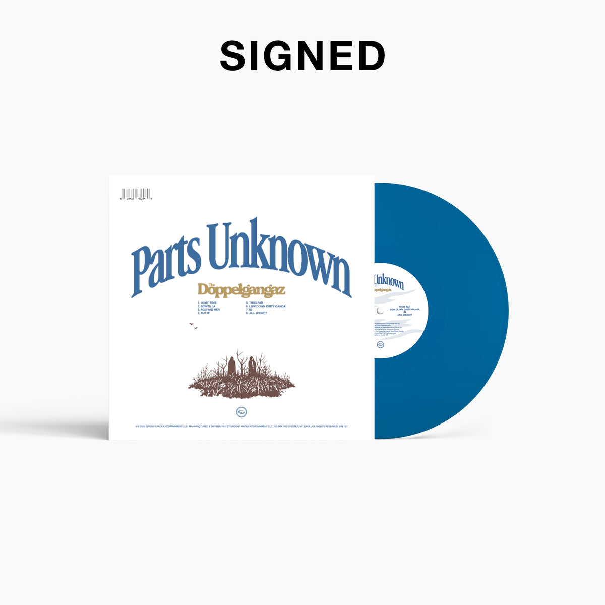 Parts Unknown (Sky Blue Vinyl) [Signed]