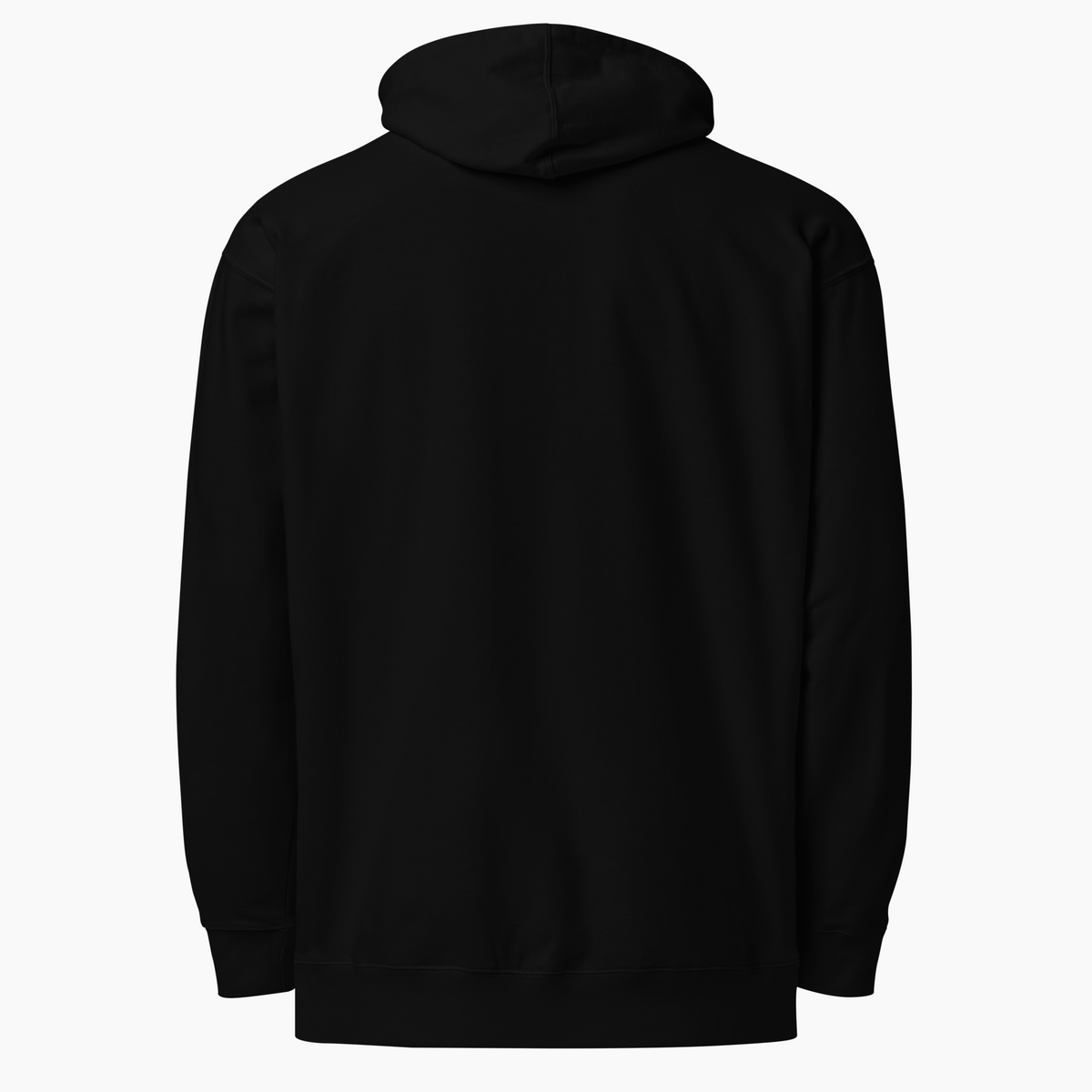 Big Tag Midweight Hoodie (Black)
