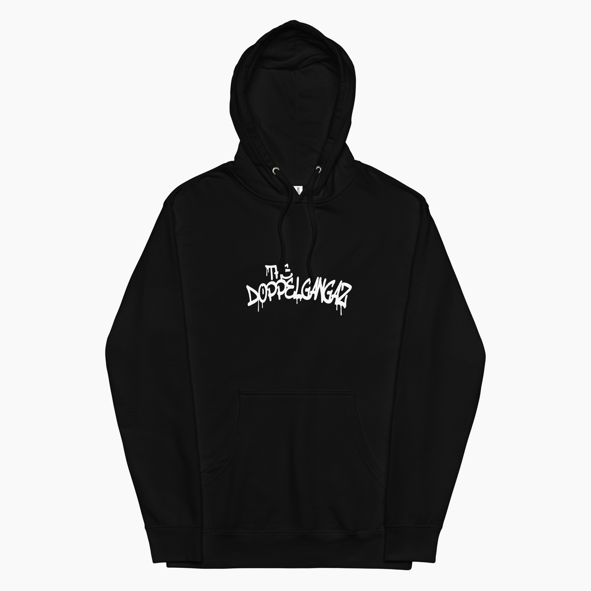 Big Tag Midweight Hoodie (Black)