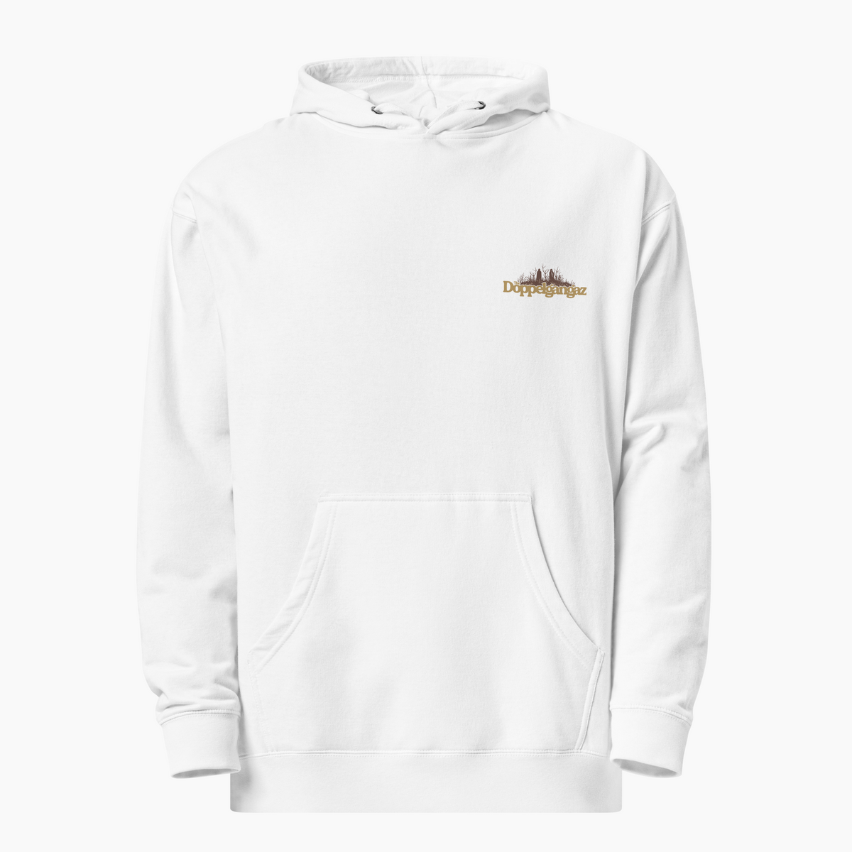 Parts Unknown Midweight Hoodie (White)